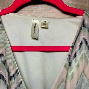 Wonderful Light Wrap Dress | Stripes